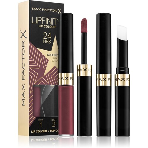 Max Factor Lipfinity Rising Stars dolgoobstojna tekoča šminka z balzamom odtenek 86 Superstar Cene