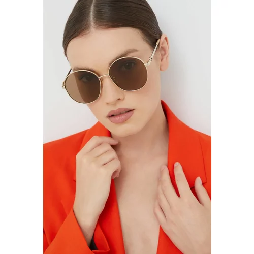 Gucci Sunčane naočale za žene, boja: zlatna
