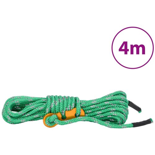  Zatezna užad za &amp;scaron;ator s ključevima reflektirajuća 8 kom 4 m 4mm Slike