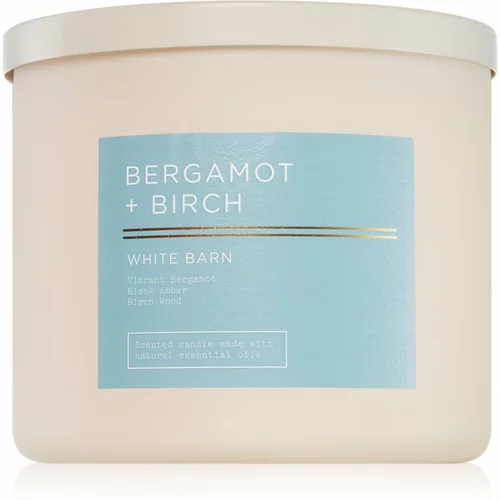 Bath & Body Works Bergamot + Birch dišeča sveča 411 g