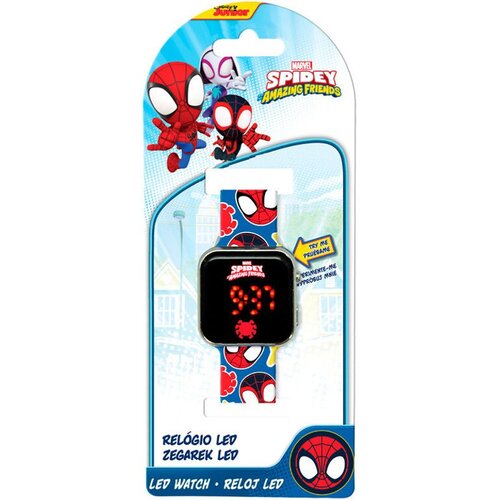 Spiderman Marvel Spidey i Prijatelji LED Sat Cene