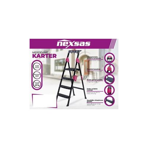  Nexsas merdevine Karter 5+1 118124 Cene