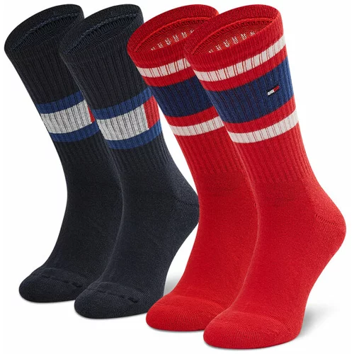 Tommy Hilfiger KIDS FLAG 2P Dječje čarape, crvena, veličina