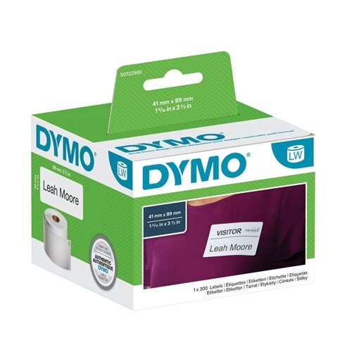 Dymo Etikete LW ID za posetioce 41x89 Slike