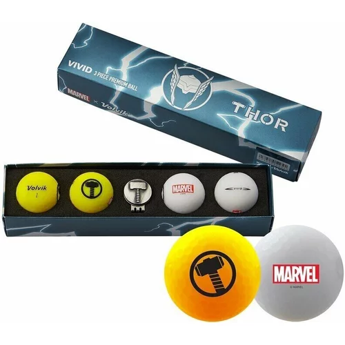 Volvik Marvel 4 Ball Pack Thor
