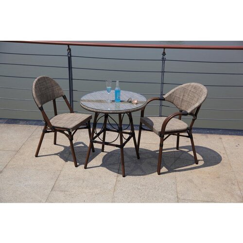 XXXL Set Za Balkon Maui, Peščene Barve. 3-Delni Set Cene