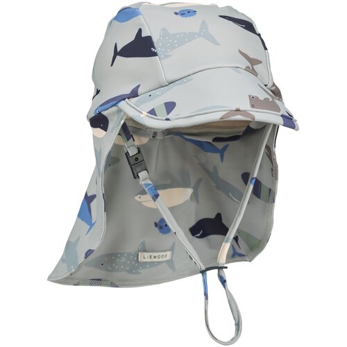 Liewood klobuček z uv za&scaron;čito cecilia shark dove blue Cene