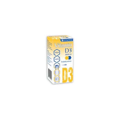 Natura Pharm Vitamin D3 2000IU sprej Cijene