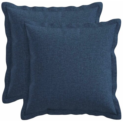  Jastuk s jastukom HOUTEN 2 kom. Plava Umjetni lan - Plava 35 x 35 cm 2 Cijene
