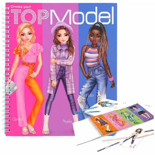 Top Model Create Your Colouring Book, bojanka