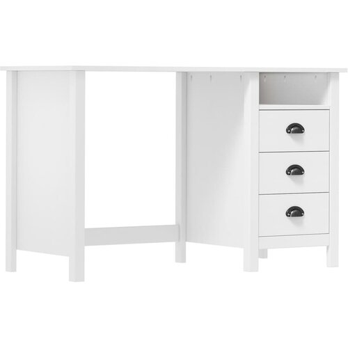  Radni stol Hill s 3 ladice 120 x 50 x 74 cm od masivne borovine Cene