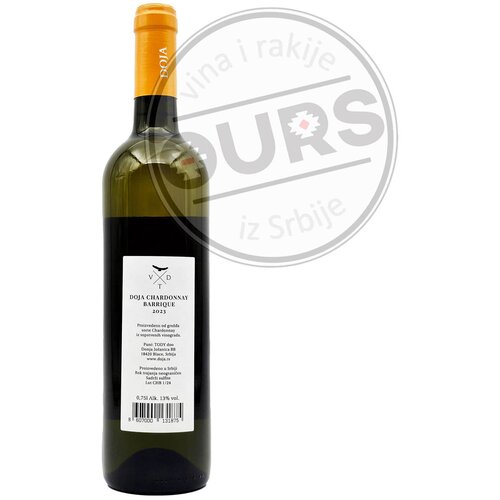 Doja chardonnay barrique 0,75L Slike
