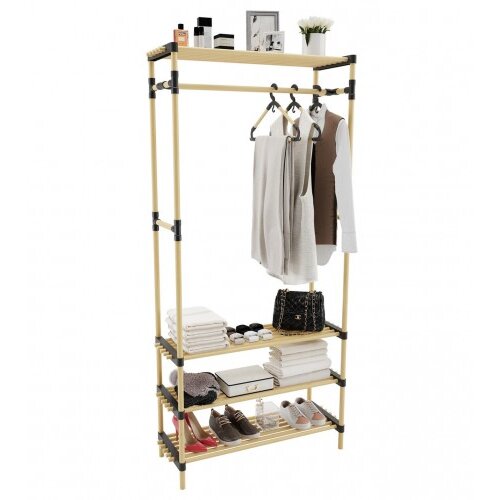 Seowood Garderober otvoreni drveni 77X28X164cm RF-7704 Cijene