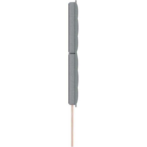  Naslon za glavu Lines dizajn svjetlosivi 160 cm tkanina Slike