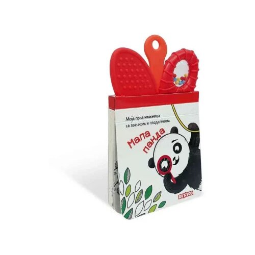 Moja knjižica sa zvečkom i glodalicom mala panda ( DEXY4133 ) Cene