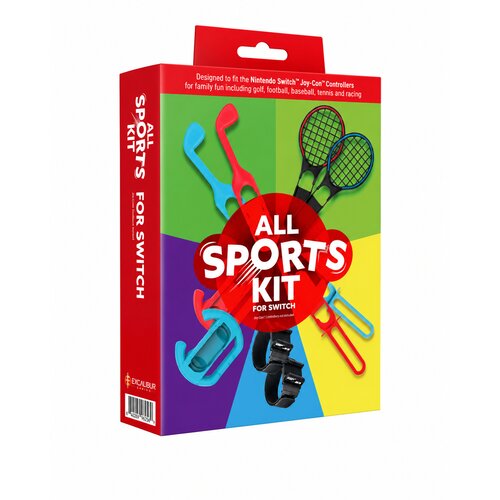  Obnovljen Excalibur All Sports Kit za Nintendo Switch + 2 leti garancije Slike