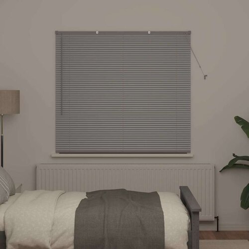  Venecijanski zastore Srebrno 130 x 150 cm Aluminij Slike