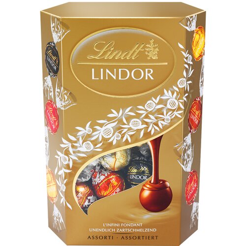 Lindt Lindor Gold Mix Čokoladne kuglice, 200g Cene
