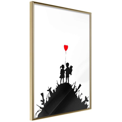  Poster - Banksy: Kids on Guns 40x60 Slike