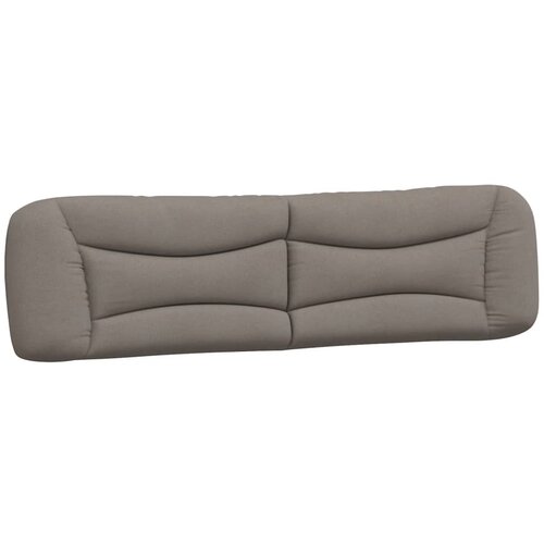 Maison Chic posteljno vzglavje - vzglavna omarica - vzglavna stranica taupe 200 cm blago, (21704324) Cene