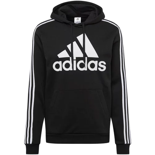 ADIDAS SPORTSWEAR Sportska sweater majica crna / bijela
