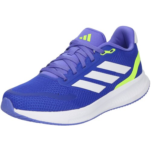 Adidas sportske cipele 'runfalcon 5' indigo / neonsko žuta / bijela Cene