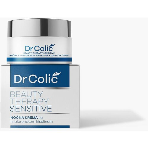 Dr Colić beauty therapy sensitive noćna krema sa hijaluronom 50ml Slike