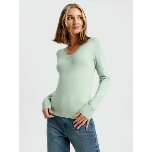 Sinsay ženski džemper od mekanog žerseja 3403X-07X