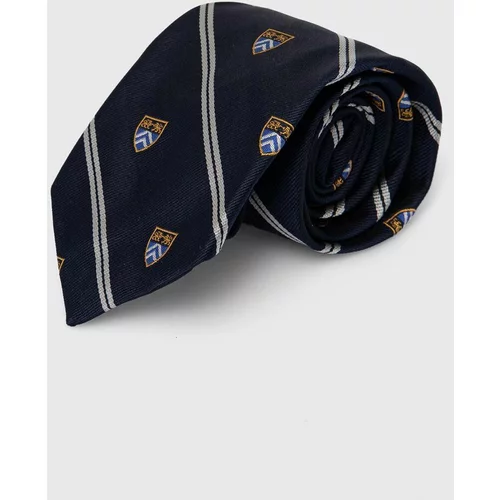 Polo Ralph Lauren Svilena kravata mornarsko modra barva, 712926092