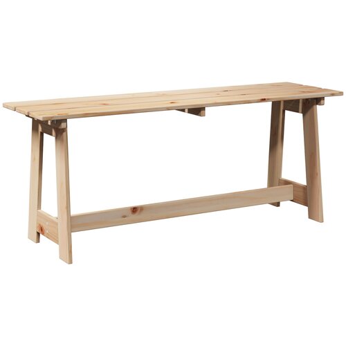 vidaXL Zunanja klop 119x35x47 cm Trden borov les, (22015569) Cene