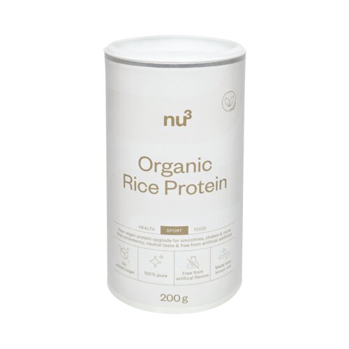 Nu3 Organic Rice Protein - 200 g Slike