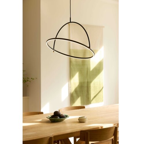 Halo Design 749546 - led prigu&amp;scaron;iva luster na sajli tilt LED/40W/230V, prečnik 60 cm, crna Slike