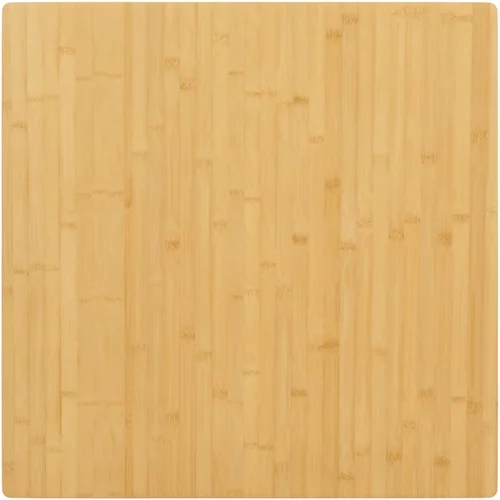 vidaXL Stolna ploča 90 x 90 x 2 5 cm od bambusa