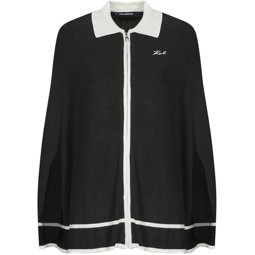 Karl Lagerfeld COLLAR CAPE Crna Slike