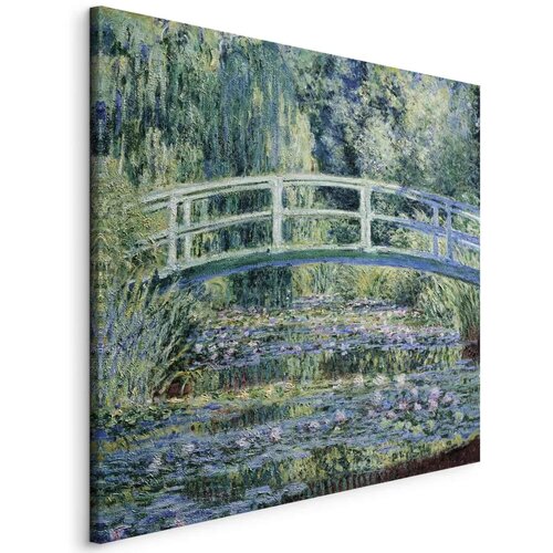  Slika - Claude Monet &ndash; Footbridge in Giverny 80x80 Na talijanskom platnu Cijene