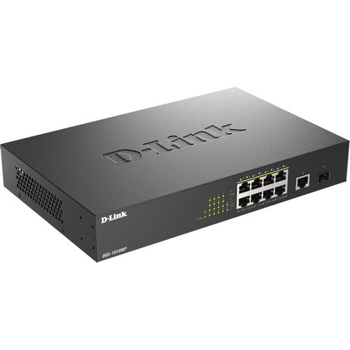D-link DGS-1010MP /E 10Port Layer2 PoE+ GigabitSwitch Slike
