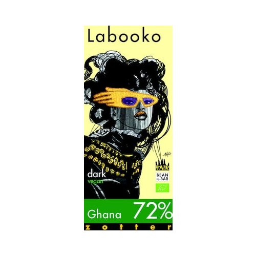 Zotter Schokoladen Labookos 72% Gana Cene