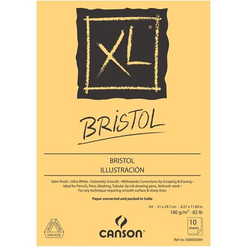 Canson Skicirka spirala XL Bristol A4 180 g, 50 listna, (22005461) Slike