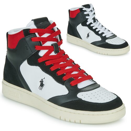 Polo Ralph Lauren Visoke superge POLO CRT HGH-SNEAKERS-HIGH TOP LACE Večbarvna Cene