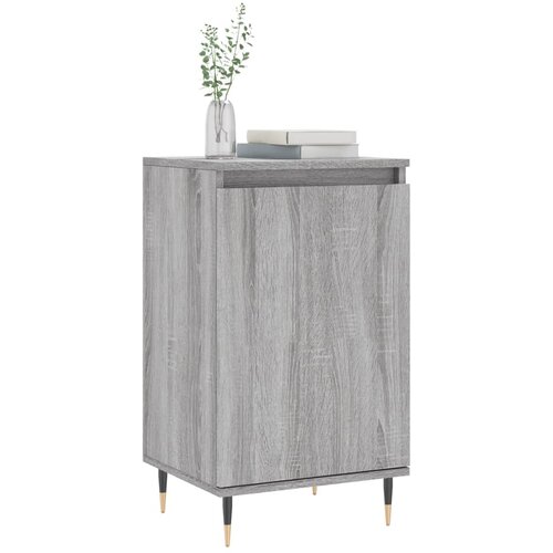  Komoda boja hrasta sonome 40 x 35 x 70 cm od konstruiranog drva Siva Slike