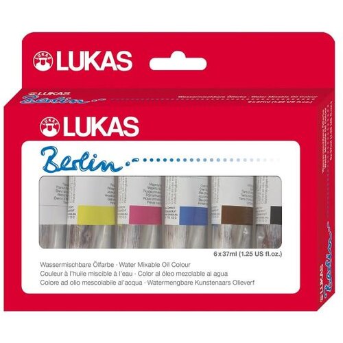 Lukas Berlin set WM olj.barv 6x37 ml Starter set, (21290585) Cene