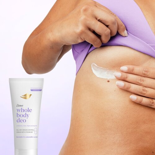 Dove Lavender &amp;amp; Chamomile kremasti dezodorans za tijelo 75 ml Slike