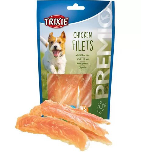 Trixie Poslastice za pse Premio Chicken Filets, Piletina, 100 g Cene
