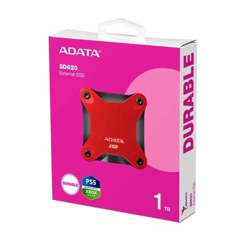 A DATA 1TB external SSD Durable SD620 Red Cijene