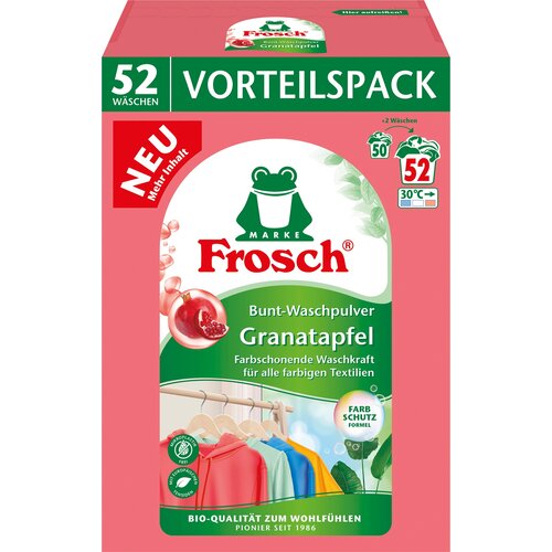 Frosch Prašak za pranje šarenog rublja - Nar - 3,42 kg Cene