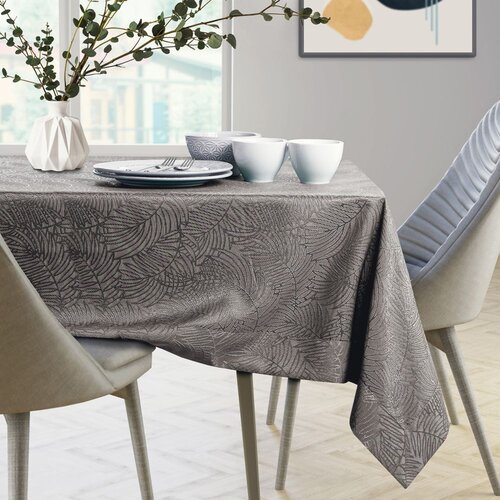 AmeliaHome Traka za stol Gaia s man&amp;scaron;etom 30x80 cm, smeđa Slike