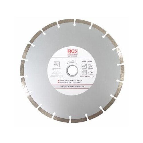 BGS Dijamantna ploča 230mm Kraftmann 3934 Slike