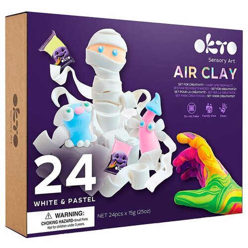  Okto  kreativni samostvrdnjavajući set 24 pastelne nijanse Cijene