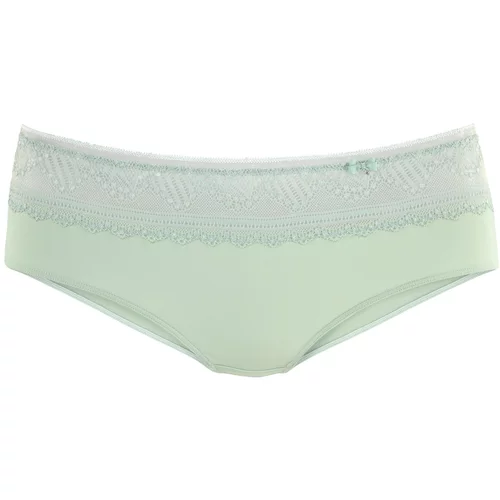 Lascana Spodnje hlače pastelno zelena / bela