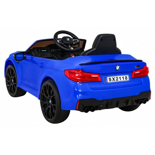  Licencirani auto na akumulator BMW M5 DRIFT - plavi Slike
